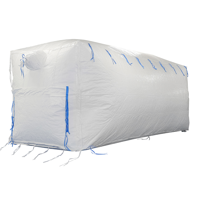 Revestimiento De Contenedor De PP Personalizado De 5,9 X 2,4 M. Revestimientos Para Contenedores A Granel De Cacahuetes.