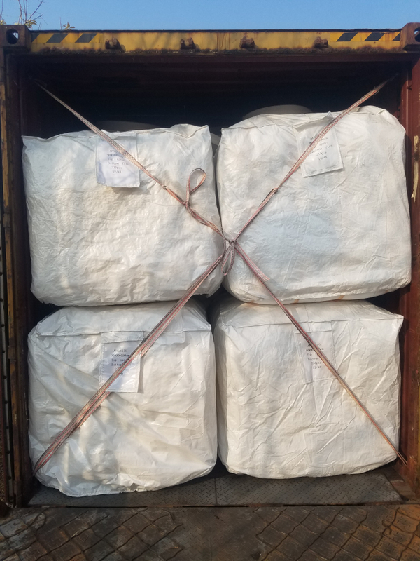 Contenedor De 20 Pies Para Transporte De Carga A Granel Seca Con Revestimiento Interior De Polietileno Con Cremallera Para Arroz.