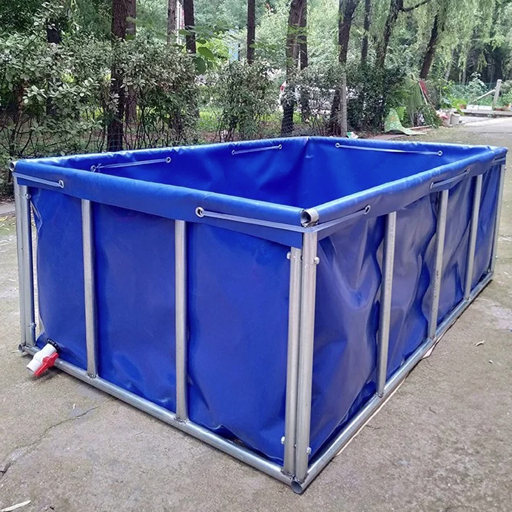 Tanque De Agua Grande De PVC Para Acuicultura Estanque De Cultivo De Peces Para Interiores