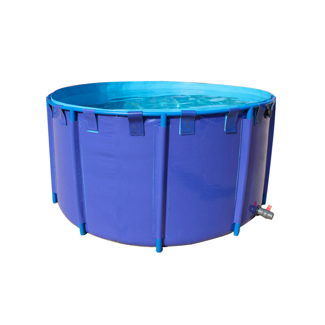 Tanque De Agua Portátil De Lona De PVC De 10000 Litros Para Piscifactorías, Fabricado En Fábrica.