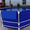 Sistema De Estanque De Peces De Plástico De 8500 L Para Cultivo De Tilapia Y Mero