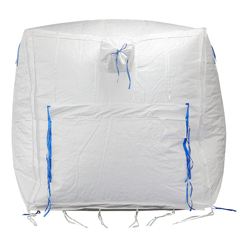 Revestimiento De Contenedor De PP Personalizado De 5,9 X 2,4 M. Revestimientos Para Contenedores A Granel De Cacahuetes.