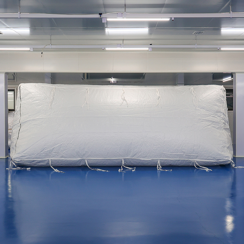 Contenedor De 20 Pies Para Transporte De Carga A Granel Seca Con Revestimiento Interior De Polietileno Con Cremallera Para Arroz.