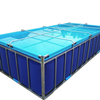 Tanque De Estanque De Lona De PVC Plegable Para Acuicultura