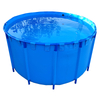 Sistema De Estanque De Peces De Plástico De 8500 L Para Cultivo De Tilapia Y Mero