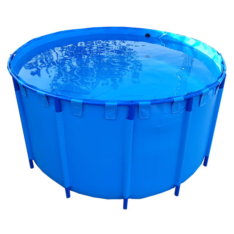 Sistema De Estanque De Peces De Plástico De 8500 L Para Cultivo De Tilapia Y Mero