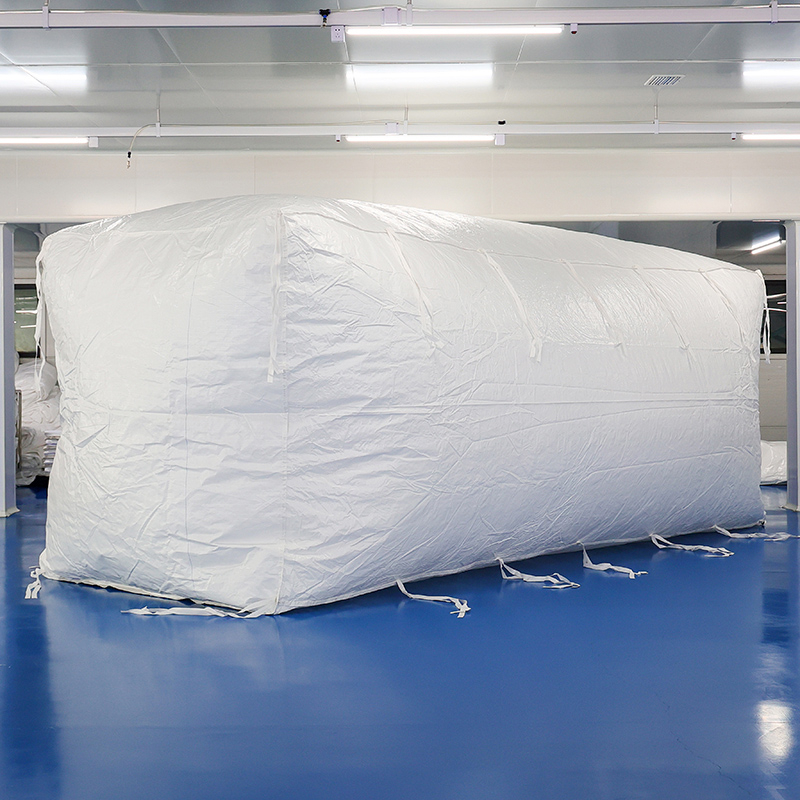 Película De Polietileno De Alta Calidad Para Materiales Secos A Granel Para Las Industrias Química Y Alimentaria.