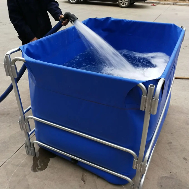 Tanque De Agua Grande De PVC Para Acuicultura Estanque De Cultivo De Peces Para Interiores