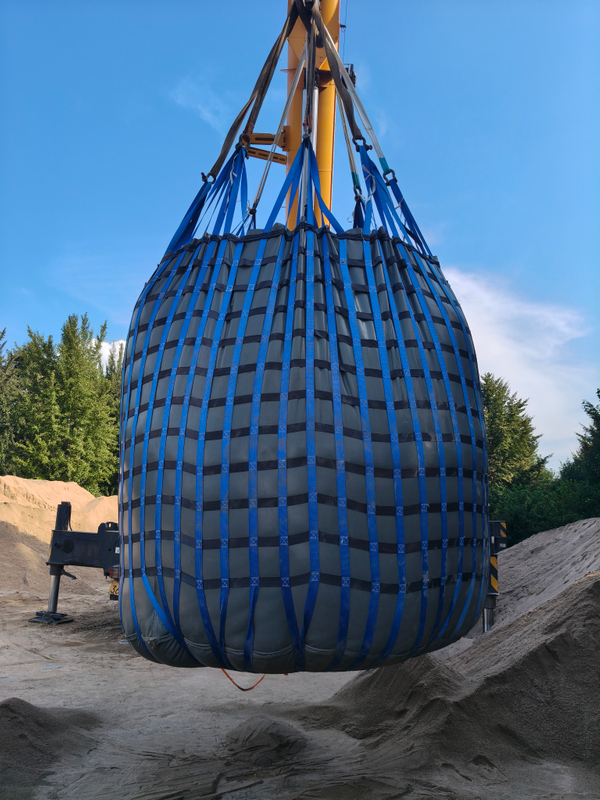 Bolsa De Agua De PVC De 14 Toneladas Para Pruebas De Carga Y Verificación Estructural.