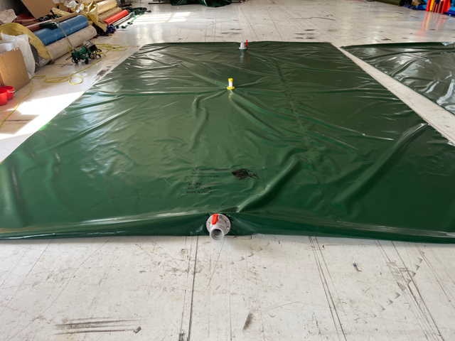 Depósito Flexible De 20 000 Litros Para Almacenamiento De Agua O Combustible (tipo Almohada)
