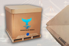 Bolsa IBC Plegable De Papel Apto Para Uso Alimentario De 1000 L Con Bolsa Interior Para Aceite De Palma